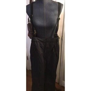 Patagonia Outdoor Pants Women's 8 Black Zip Leg Cargo Pocket Waterproof Ski Snow